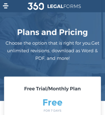 Canceling Your 360 Legal Forms Account 10 | 360 Legal Forms