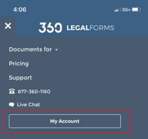 Canceling Your 360 Legal Forms Account 6 | 360 Legal Forms